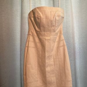 White Embroidered Dress- White House Black Market